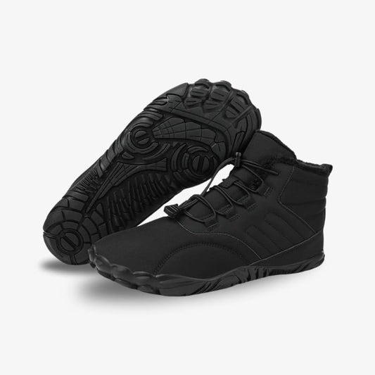 Fodrade barfotaskor (Svart)