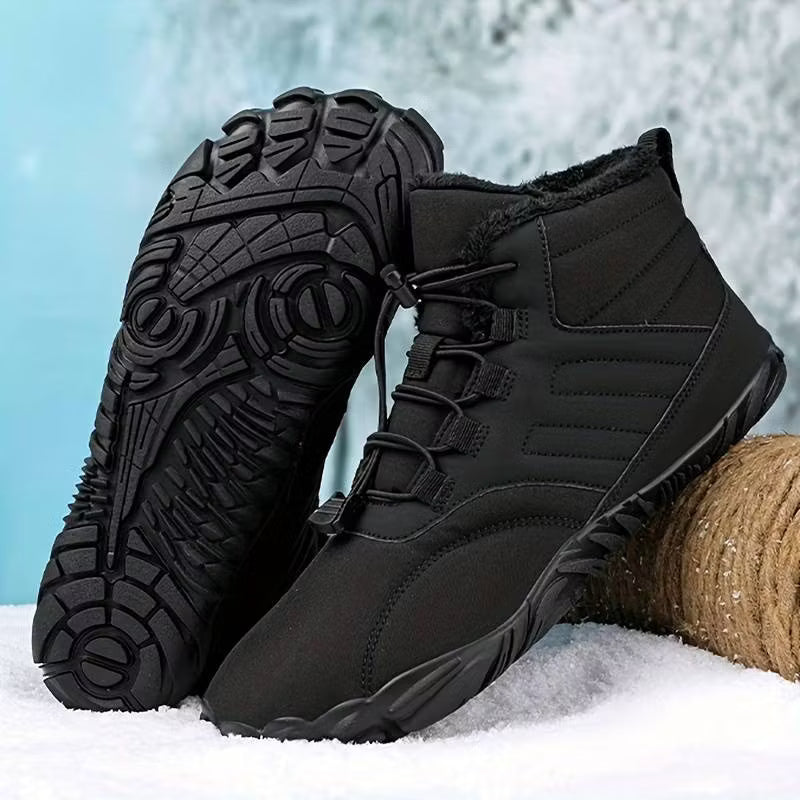 Barfotaskor Vinter med Värmande Foder