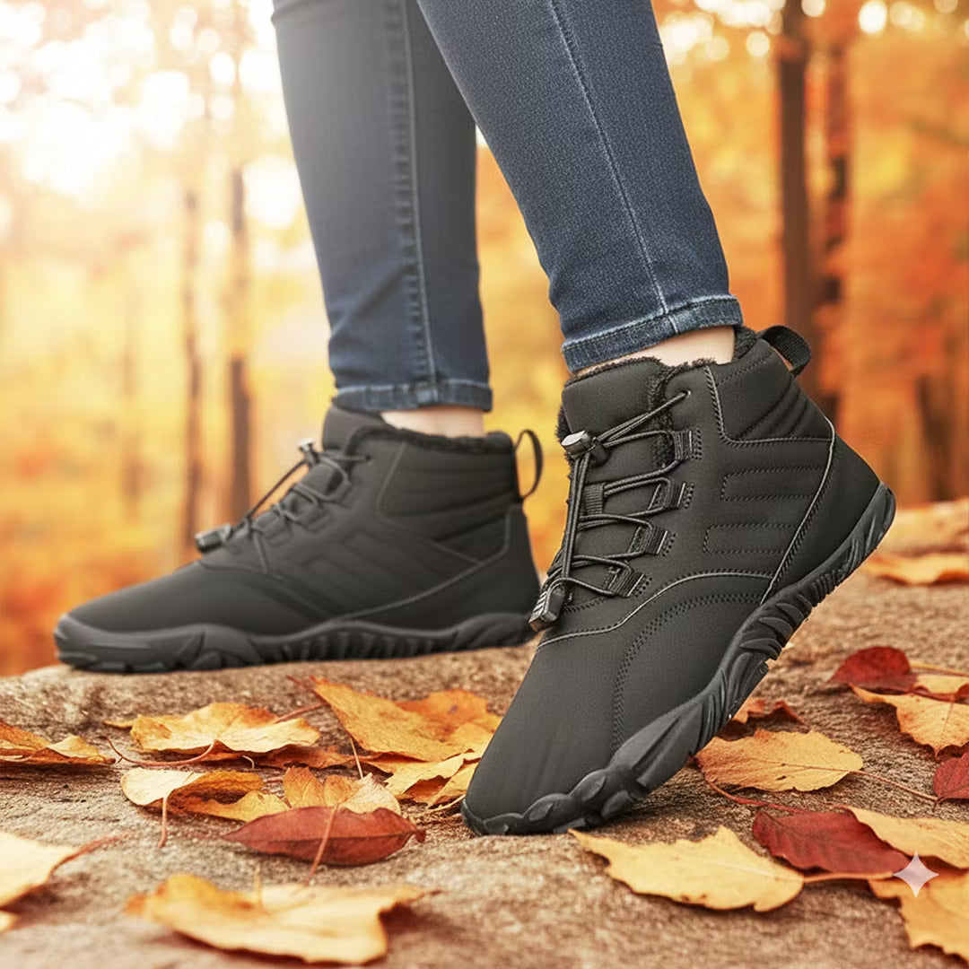 Barfotaskor Vinter med Värmande Foder