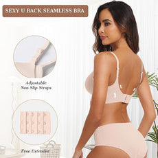 Calmleg ™ – Women's Wire-Free Bra | Comfortable Push-Up, Full Support & Seamless Everyday Comfort - Calmleg