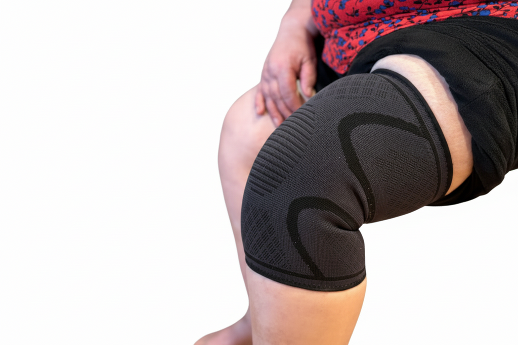 Calmleg® Plus-Storlek Knä Kompressionshylsa