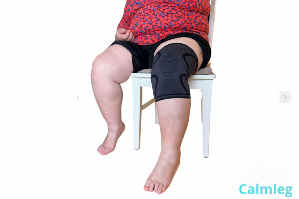 Calmleg® Plus-Storlek Knä Kompressionshylsa