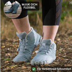 Caspar skor- halksäkra & vattentäta barfotaskor för vinterbruk(unisex)