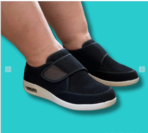 Bekväma & Extra Bredpassade CalmLeg™ Skor för Svullna Fötter - Calmleg